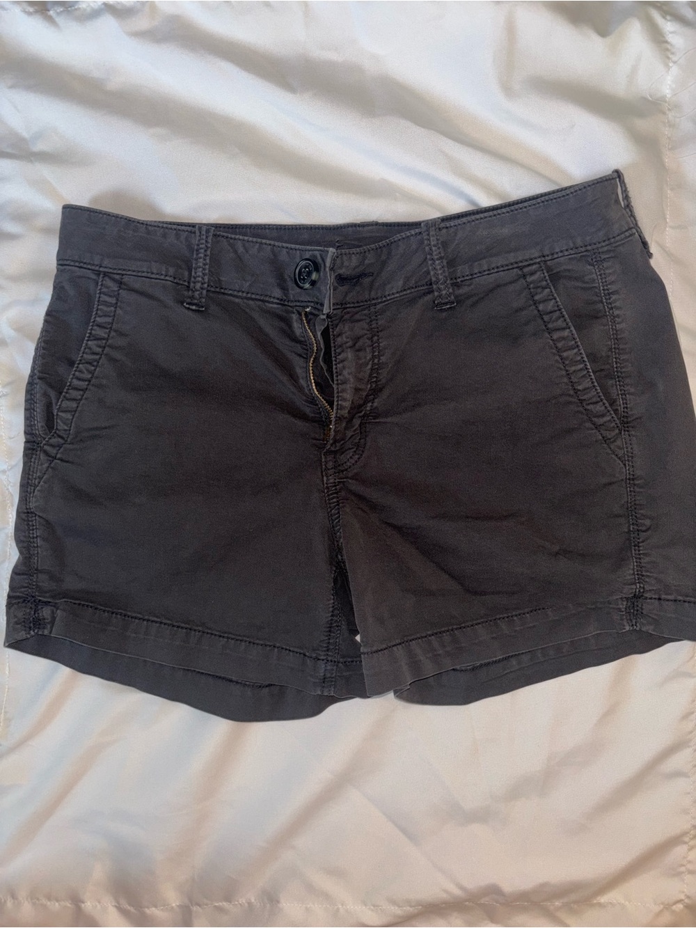 American Eagle Outfitters Charcoal Black Women's Casual Shorts
